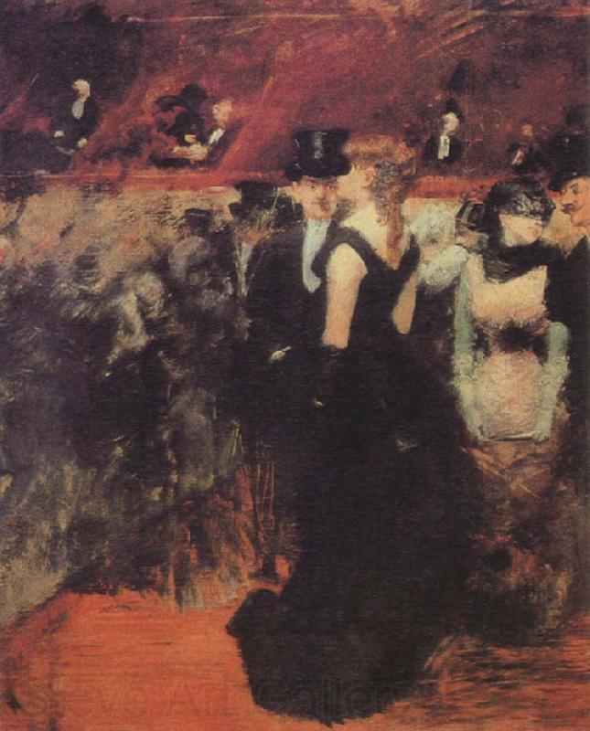 Jean-Louis Forain Ball at the Paris Opera Norge oil painting art